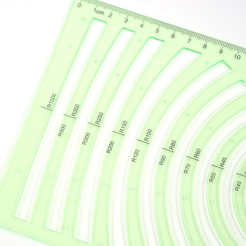 Large Arc Template Ruler Ellipse Template Geometric Ruler Measuring Tools, Circle Drawing Geometry Template Rulers For Jewelry