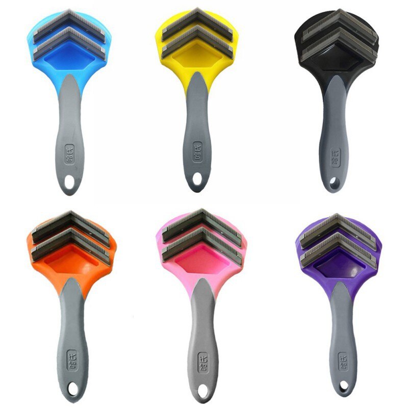 Haar Kam Voor Honden Kat Vergieten Lange Haren Kammen Pet Hair Remover Hond Grooming Gereedschap Hond Levert