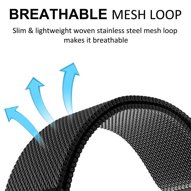 Milanese metall rostfritt ersättningsurband för garmin vivoactive 4s 4 garmin vivoactive 3 venu smarta tillbehör