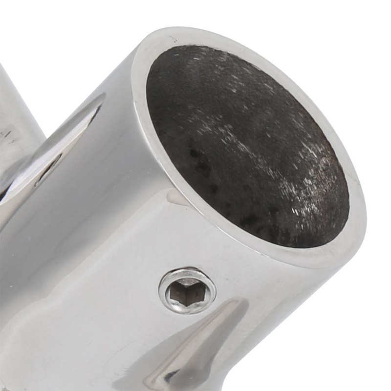 Durable MJS015 Stainless Steel Butt Welding Cross 4 Ways Splitter Pipe Fittings Boat Accessory For Rowing Boats Accessory