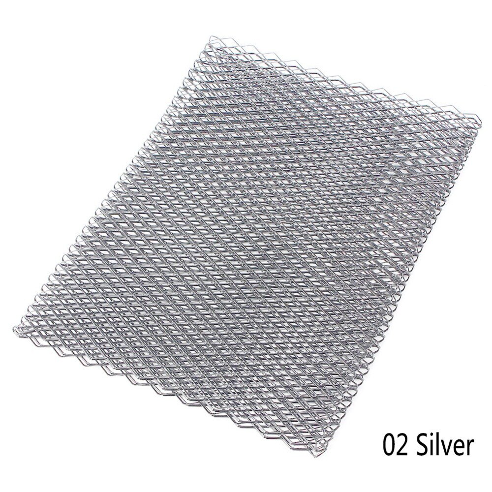 Optionele kleur 40 "grille net universeel aluminium racegaas ventilatie 100cm 33cm alle soorten auto's  #275478