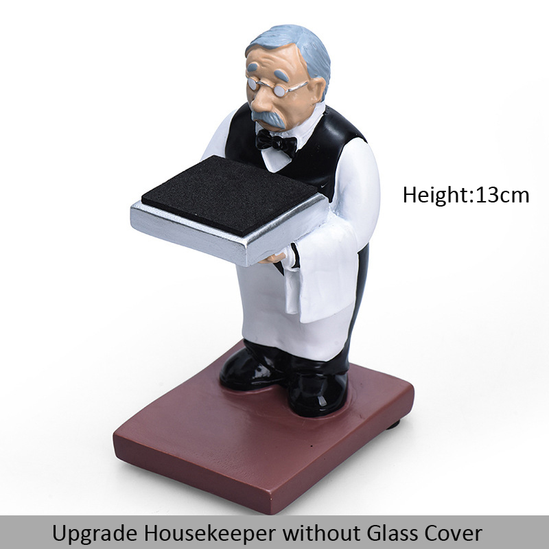 Individualitet ur stativ gammel husholderske astronauter ur opbevaringsboks sag ur display holder smykker organizer: Opgradere