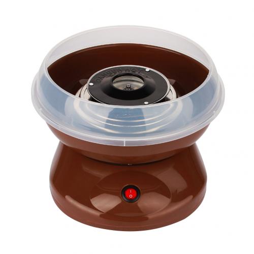 Automatic Electric DIY Cotton Candy Machine Portable Sugar Fairy Floss Maker Cotton Candy Maker: Coffee US Plug
