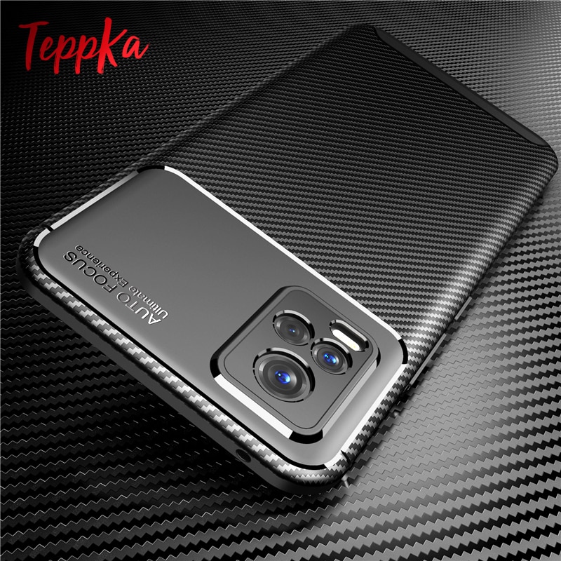 For VIVO V20 Case Soft Silicon Cover Carbon Fiber TPU Shockproof Case For VIVO V20 Pro Anti-fall Fundas