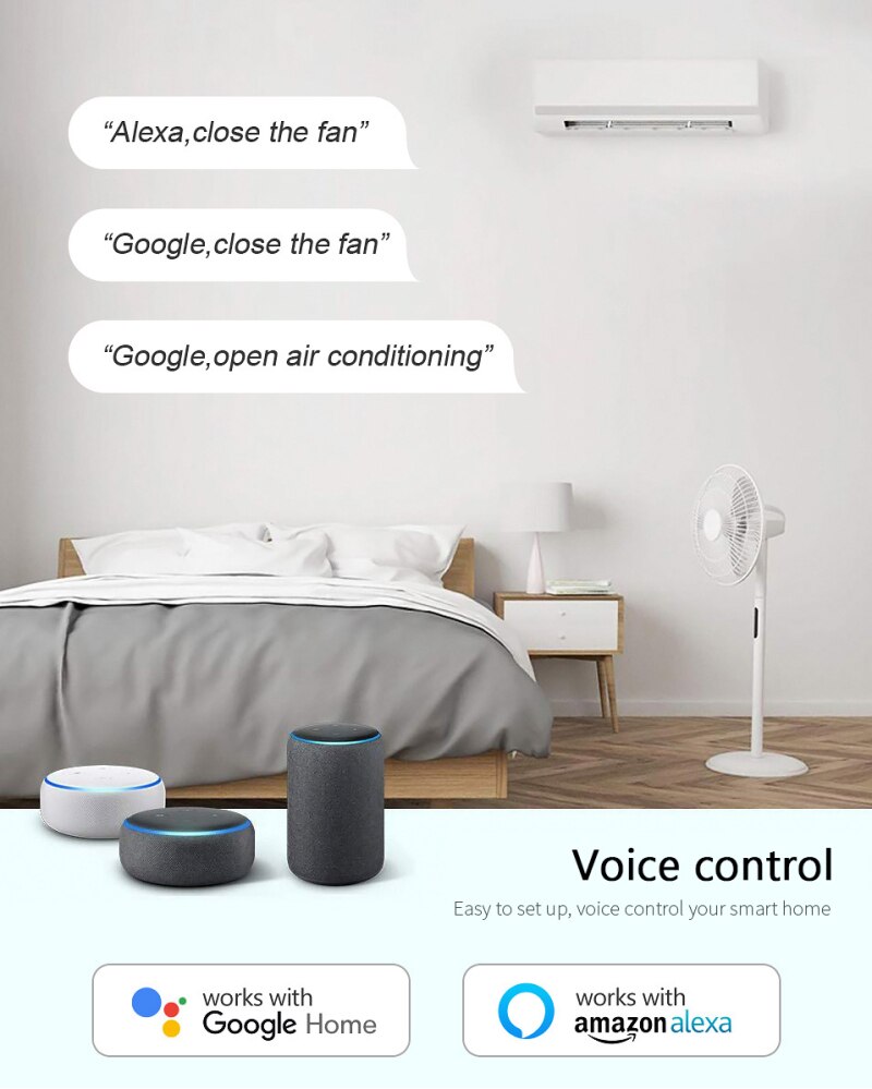 Wifi Smart Power Strip 4 EU Outlets Plug with 3 USBCharging Port Timing App Voice Control Work with Alexa Google Home