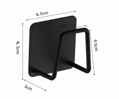 Ganchos de pared de acero inoxidable para fregadero, soporte de esponja autoadhesivo, organizador de cocina, estante de secado de drenaje, ganchos de pared, Bola de alambre, almacenamiento de trapo: cafe ligero