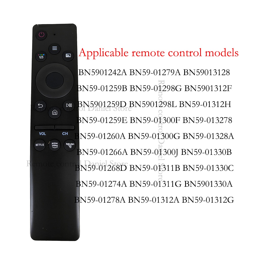 Universele afstandsbediening compatibel voor Samsung Smart-TV LCD LED UHD QLED 4K HDR-tv's, met