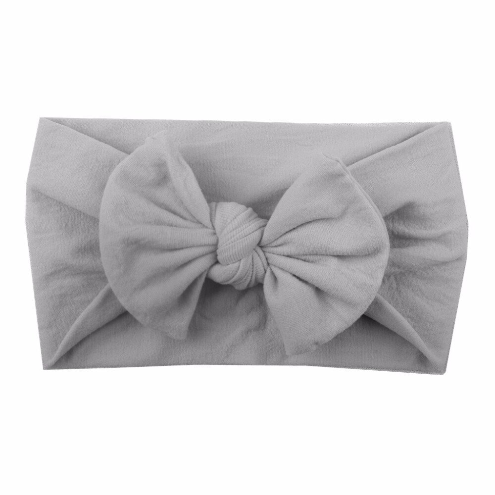 Bowknot Photography Baby Headbands For Girl Cotton Baby Bows Turban Haarband Elastic Kids Infant Hair Band Baby Hair Accessories