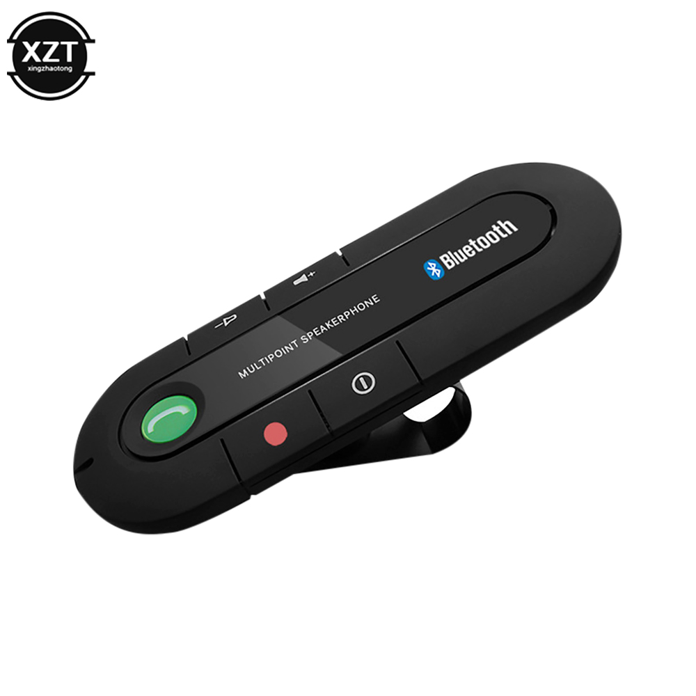 Altavoces inalámbricos Bluetooth para coche, Kit de manos libres, Altavoz Bluetooth, visera solar, reproductor MP3, accesorios para coche