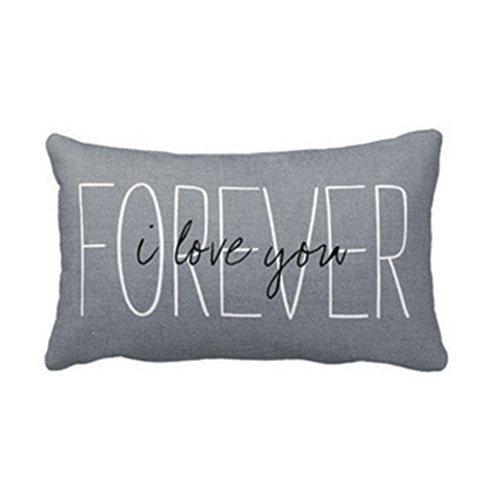 Funda de cojín con sonrisa de 30X50cm, cómoda funda de almohada para el hogar, pura y fresca, colorida