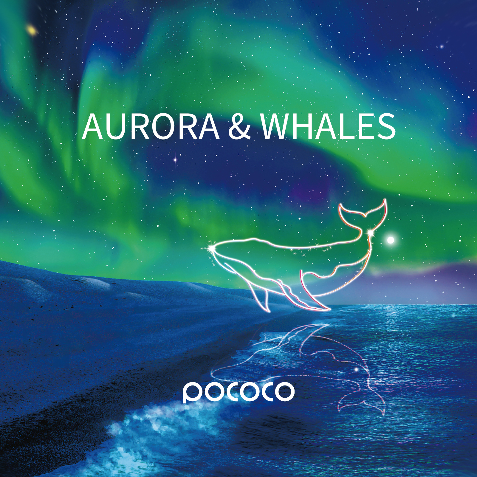 POCOCO Galaxy Projektori Levyt - 6 kpl - Aurora & Syvä Meri - 5k Ultra HD