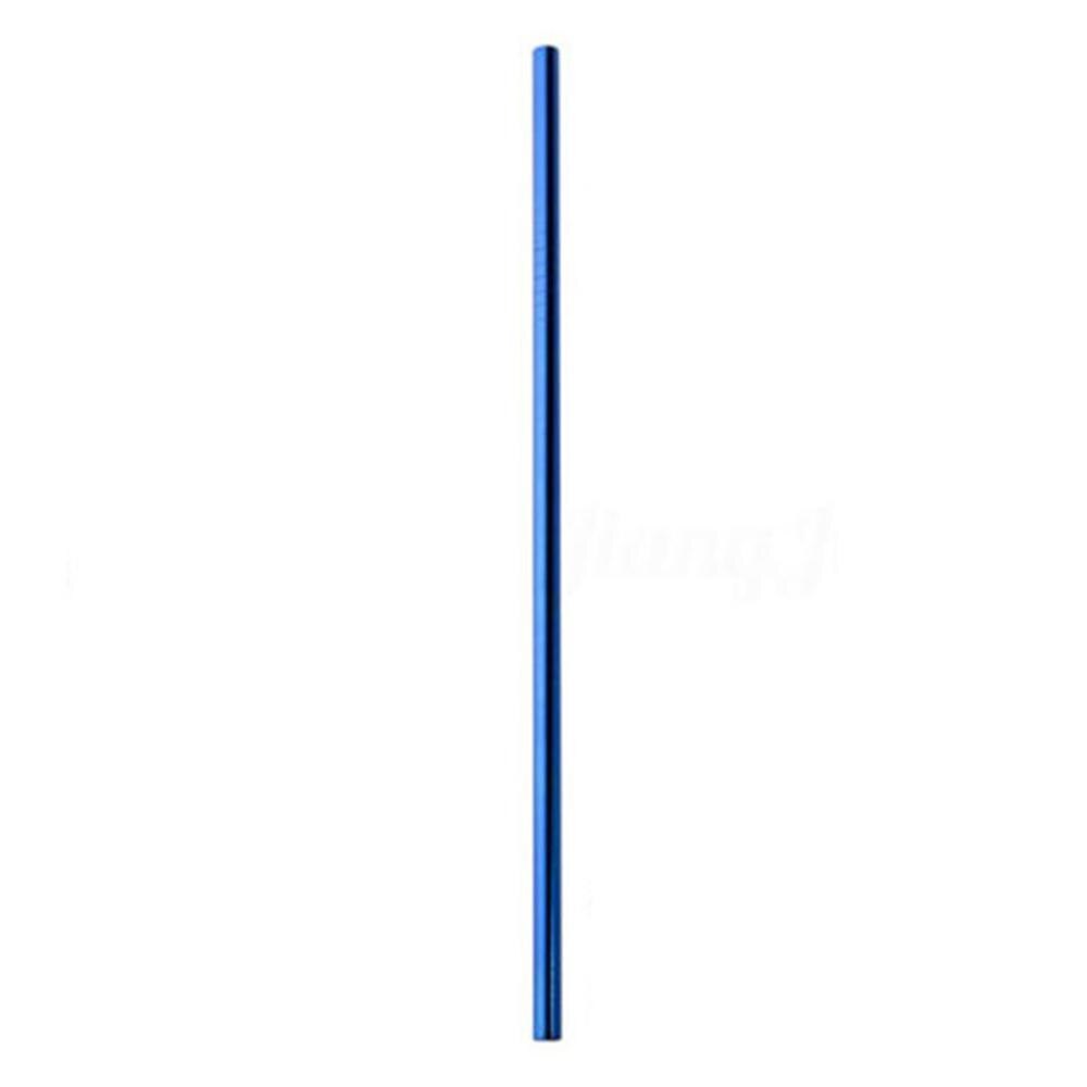 Colorful Drinking Straw Reusable 304 Stainless Steel Metal Straw Sturdy Bent Straight Drinks Straw