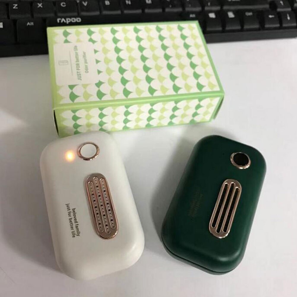 Ozone Sterilizer Mini Air Purifier Refrigerator Sterilizer Food Freshener Car Wardrobe Shoe Cabinet Deodorizer Ozone Generator