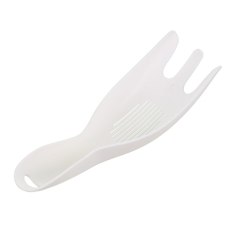 Multi-Function Scoop Rice Spoon Kitchen Rice Shovel Flour Spoon Coarse Grains with Clip Spoon 2 in1 Large Capacity Sealing Spoon: Rice Spoon