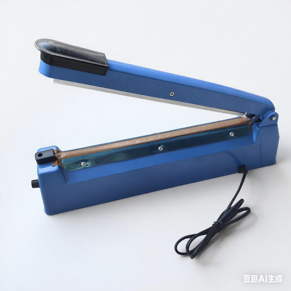 Impulse Bag Sealer Sealing Machine Pouch Sealer Hand Press Heat Handheld Kraft Paper Bag Clamp Sealer Mylar Sealer Heating