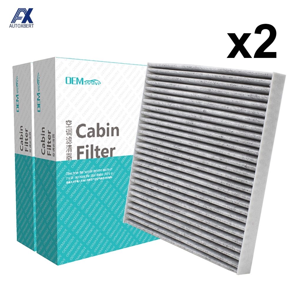 Filtro de aire para cabina de polen de coche, 87139-YZZ09 , para Pontiac Vibe Toyota Tacoma 88508 01010 2003 2004 2005 2006 2007, 2 uds.