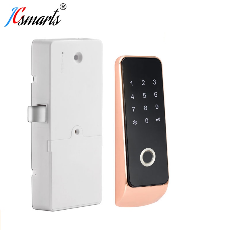 YiToo Long U-Shaped Smart Combination Padlock, RFID Bluetooth Fingerprint Lock with Key Backup