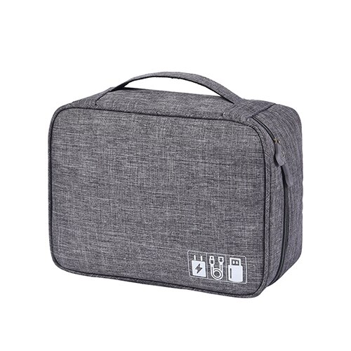 Digitale Gadget Tasche Ladegerät Draht Elektronische Organizer Tote Männer Reise Kabel Tasche Kosmetische Kit Fall Kleiderschrank Liefert Zubehör: Gray E