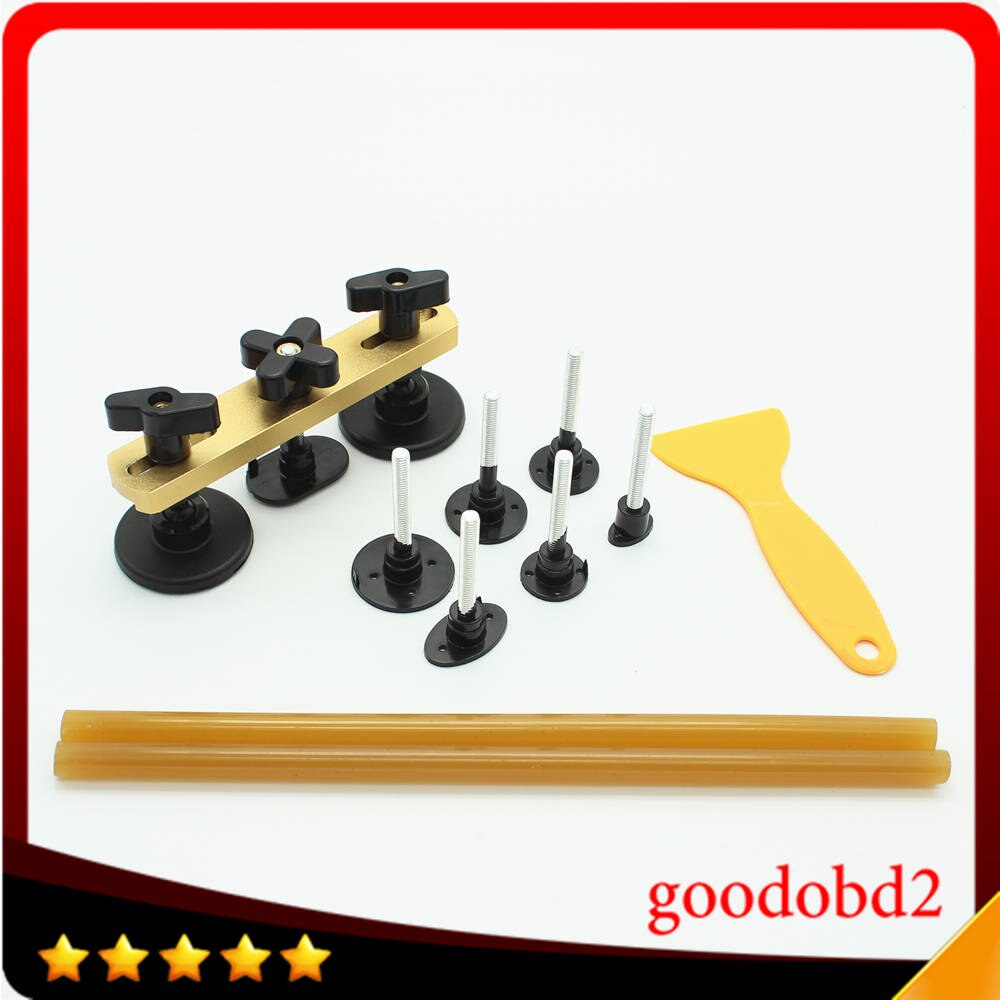 Car Tool Paintless Dent Puller Pulling Bridge Hand Tool Car Dent Repair Tools for 4S Shop / DIY Repair Man / Car Repair Store: Golden