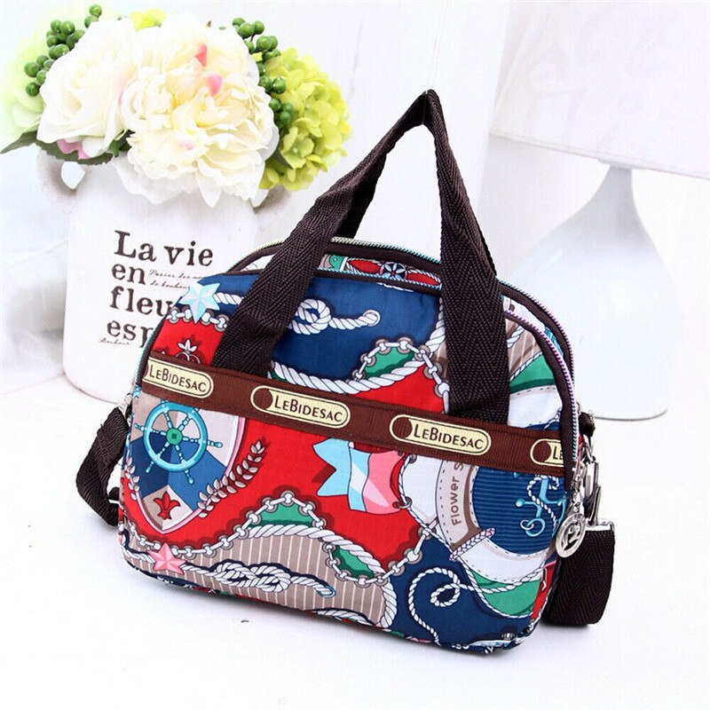 12 Colors Women Multi Pocket Handbag Ladies Hobo Bags Shoulder Bag Colorful Totes: J