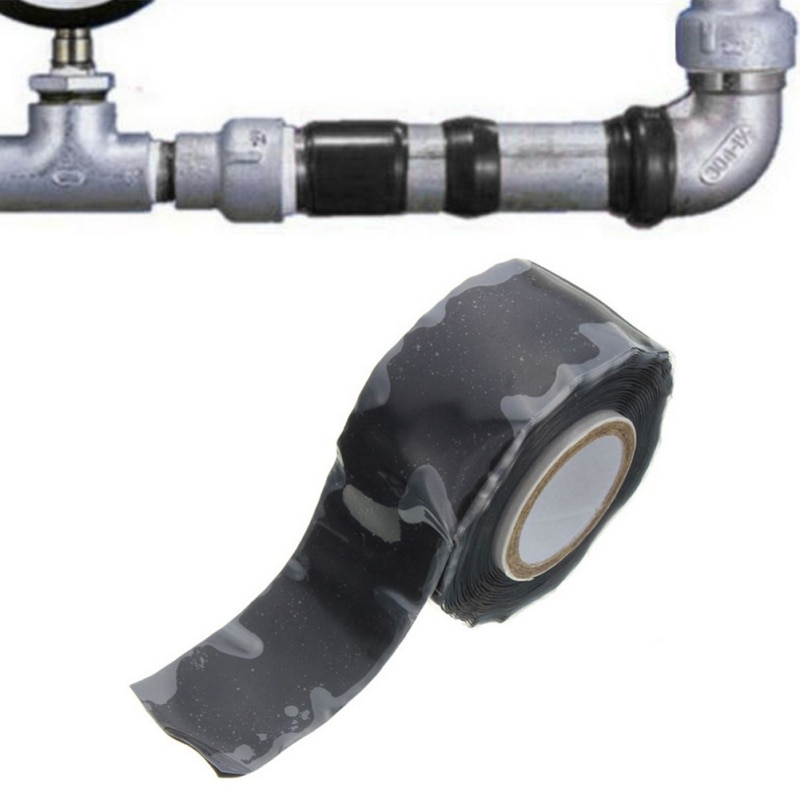 Neue Super Starke Wasserdichte Faser Band halt Lecks Dichtung Reparatur Band Leistung Selbst Fix Klebeband Dicht Band: 1.5m 3Stck