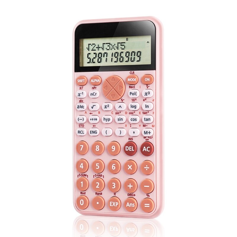 Portable Scientific Calculator Stationery School Office Engineering Multifunction School Engineering Stationery Scientific Tool6: 4NB1101728-PK