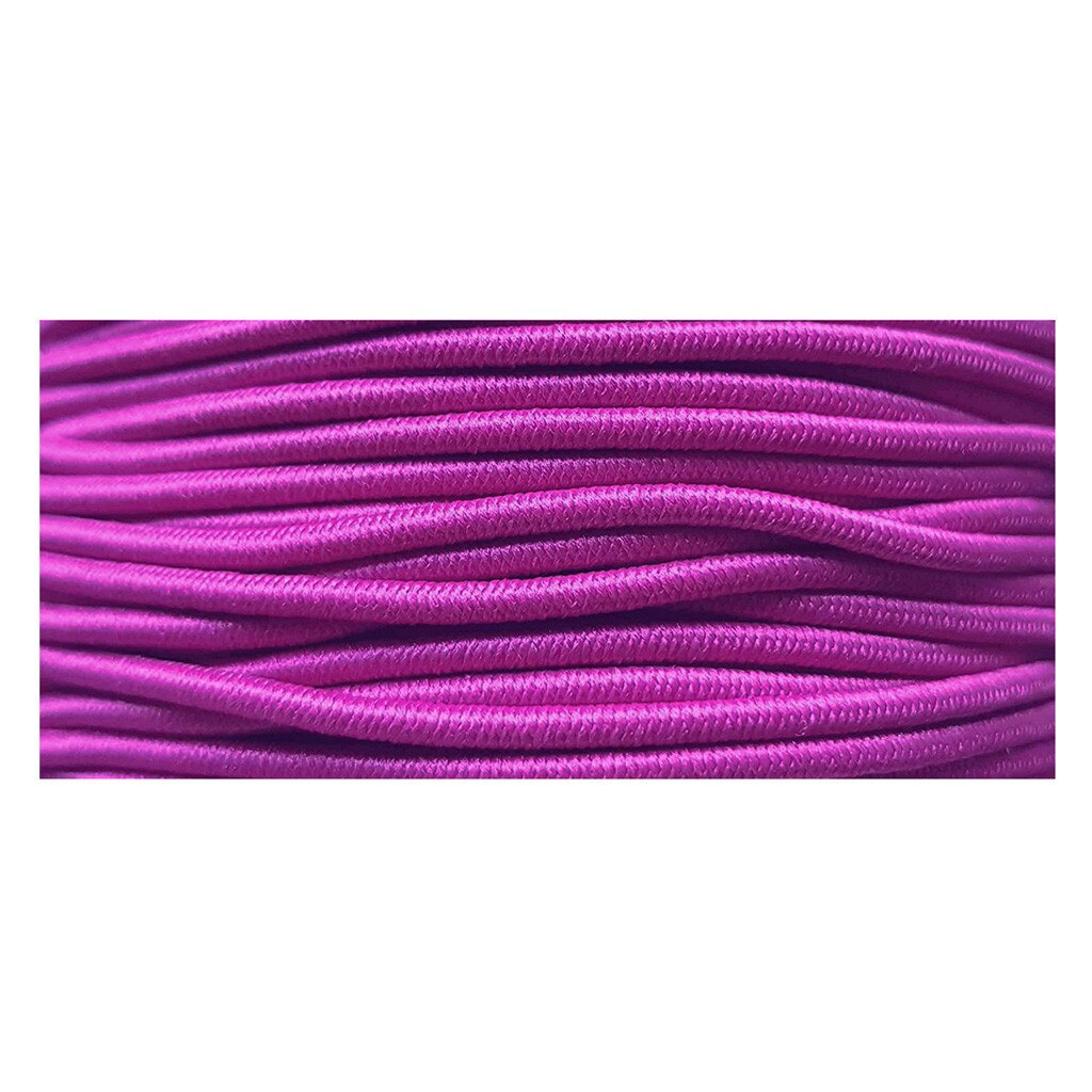 Bungee Cord Elastische Schokband, 3mm x 50M Neon Groen