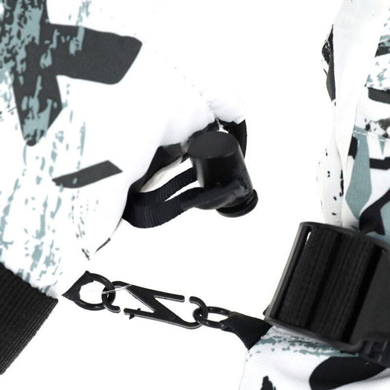 Guantes de esquí para hombre, manoplas de lana para Snowboard, Motociclismo de invierno, resistentes al viento, impermeables, Unisex, con pantalla táctil