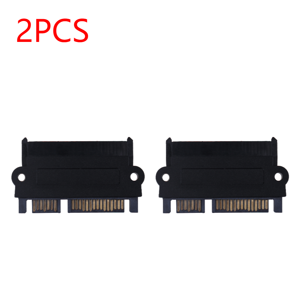 adapter SFF 8482 SAS na SATA kątowy 180 stopni, konwerter z prostą główką, adapter dysku twardego SAS, obsługa karty adaptera SATA 3 robić PC: Czerwony