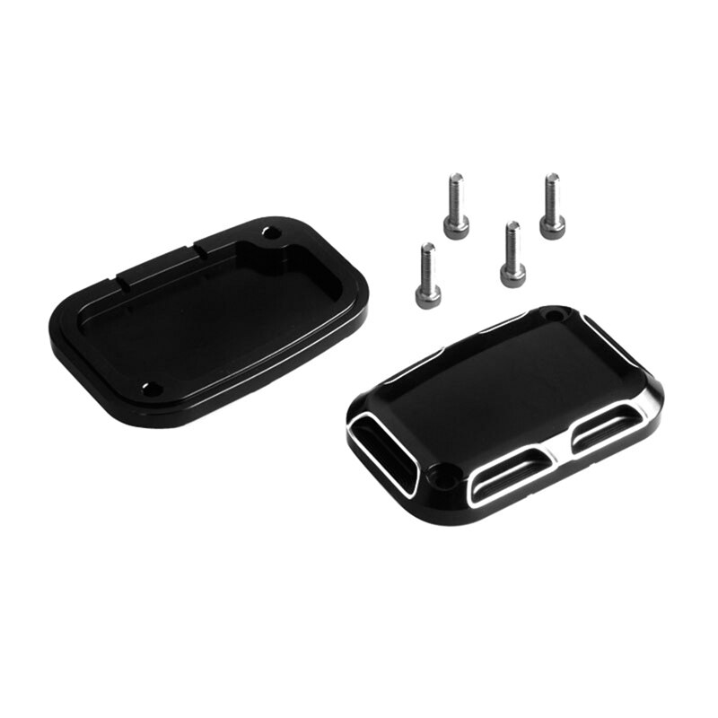 Brake Master Cylinder Cover For Touring Road King Ultra Tri Street Glide Electra Street V-Rod Night Rod