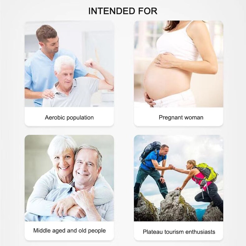 In Stock! Portable Finger Oximeter Fingertip Pulsoximeter Pulse Oximeter Blood Pressure Pulse Heart Rate Monitor Without Battery