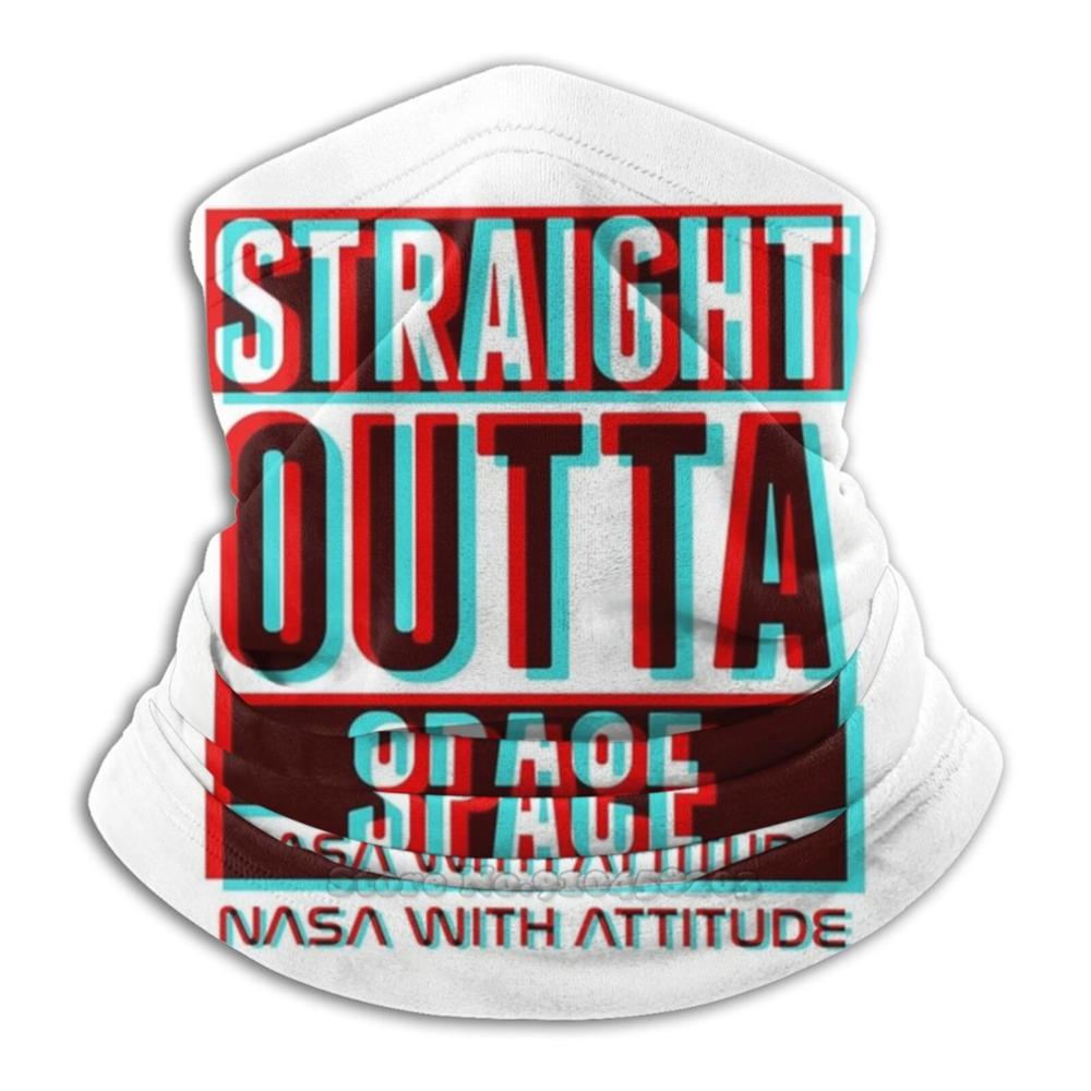 Straight Outta Space 1 3d Scarf Bandana Headband Outdoor Climbing Warmer Face Mask Nwa Compton Straight Outta Compton Hip Hop
