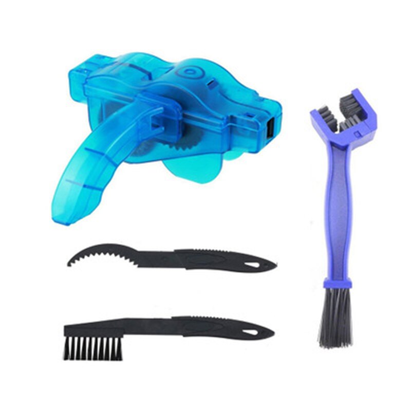 Kit Mountain Cycling Cleaning Set Portable Bicycle Chain Cleaner Bike Brushes Scrubber Wash Tool Bike Accessory