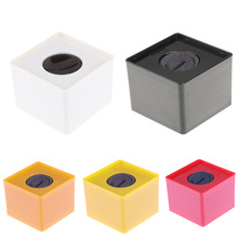 42mm Round Handheld Mic Microphone Interview Square Cube Logo Flag Station