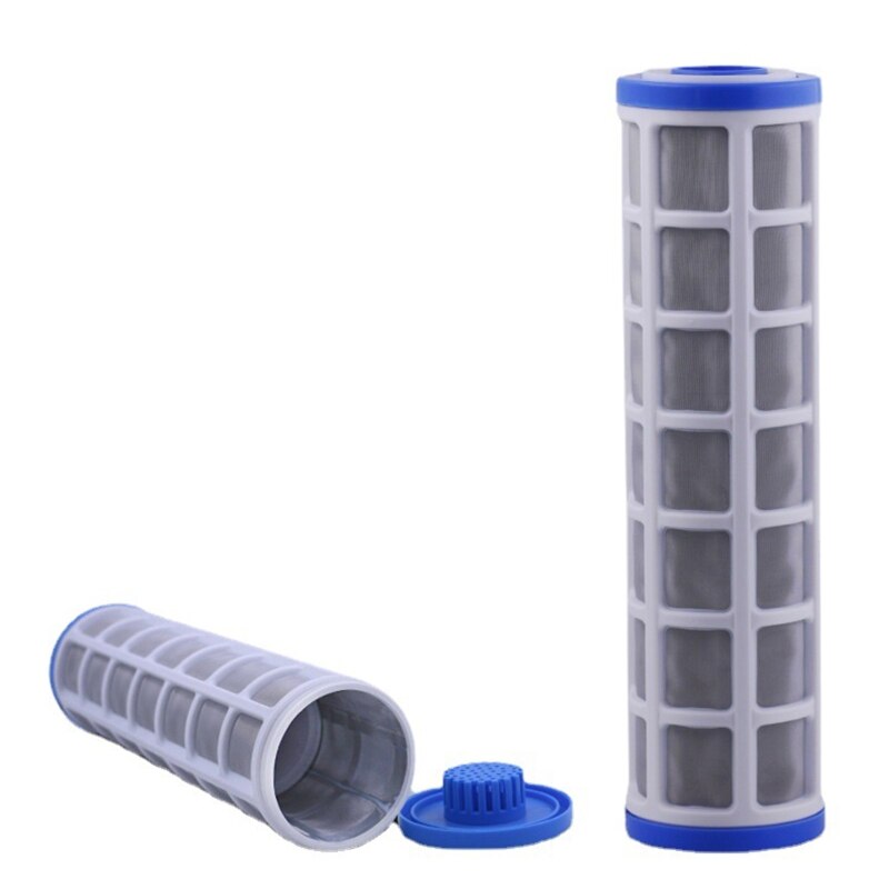 Universele Waterzuiveraar Pre Filter Element Roestvrijstalen Gaas Filter Cartridges Vervanging Voor 10-Inch Filter Fles A0NC