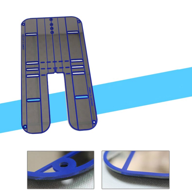 Golf Putt Mirror Golf Training Swing Swing For Its Auxiliary Mirror Golf Supplies 17.8 x 9.6 Inch