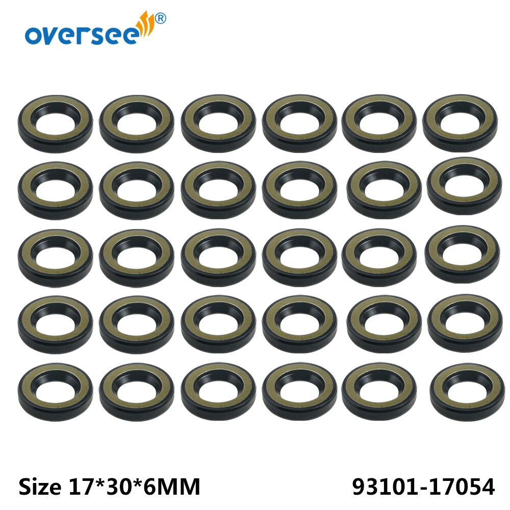 93101-17054 Oil Seal s-type Replaces For Yamaha Outboard Motor Parsun Hidea 8HP 9.9HP 15HP Size 17*30*6mm