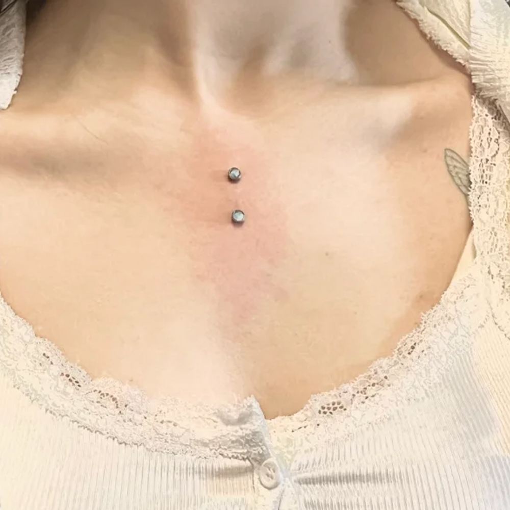 Piercing de superficie de acero quirúrgico, ancla dérmica, microdermales, accesorios de perforación CZ, joyería para Piercing de buzo de micropiel