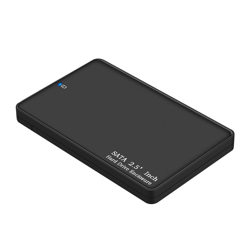 Strumento portatile di trasporto 2.5 Pollici esterno duro unità allegato USB 3.0 micro B per il 7-9.5 millimetri SATA HDD/SSD fino a 2 TB