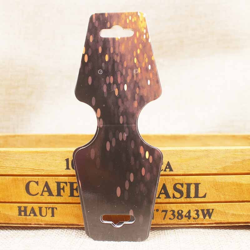 200pcs 4.5x12.0cm flower pattern Cards Printing Jewelry Necklace Bracelet Hang Tag Jewelry Display Cards Label Tag: card same as pic9