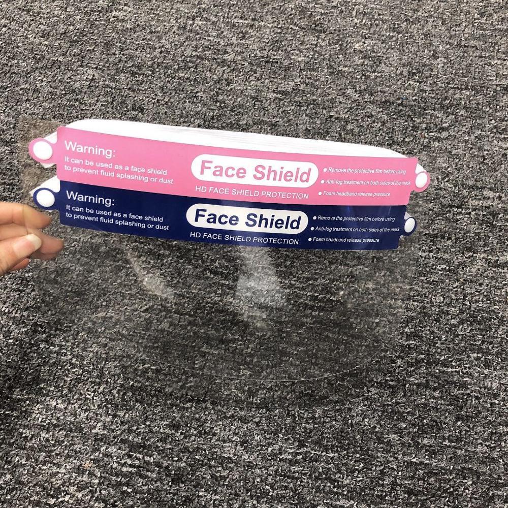 2pcs 10pcs Children Faceshield Clear Full Face Cover Prevent Anti-fogging anti-splash Anti-dust adjustable Eyes Sheild Cover