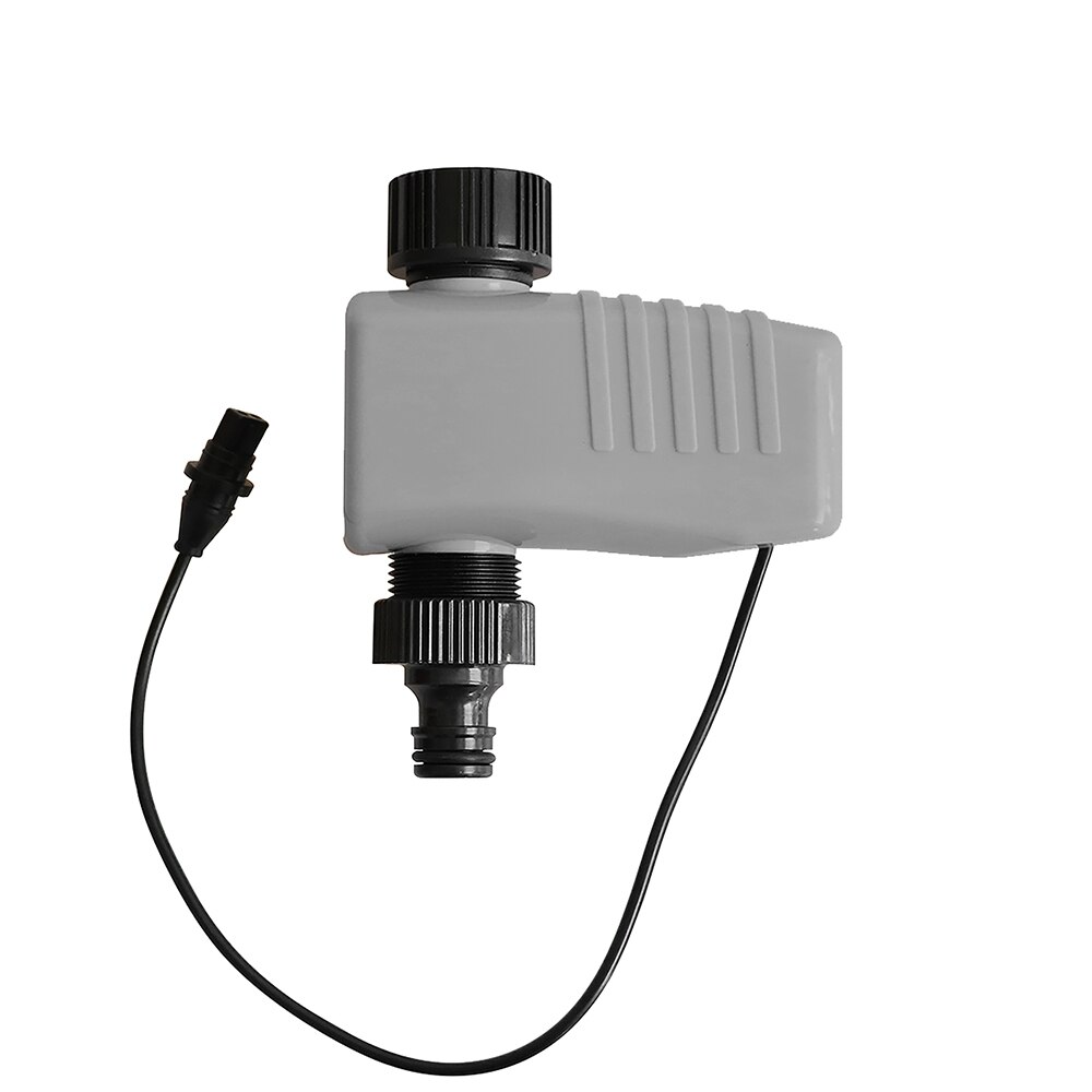 Yardeen Automatic Solenoid Valve Garden Watering Timer Connected to Four Out-let Garden Controller System: 28001-grey