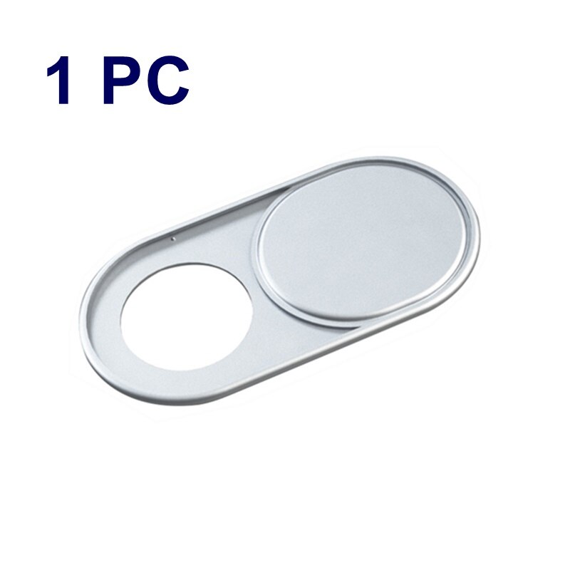 Metal WebCam Cover Shutter Magnet Slider Metal Ultra Thin Camera Cover For Web Cam Phone PC Laptop Lens Privacy Sticker: 1PC