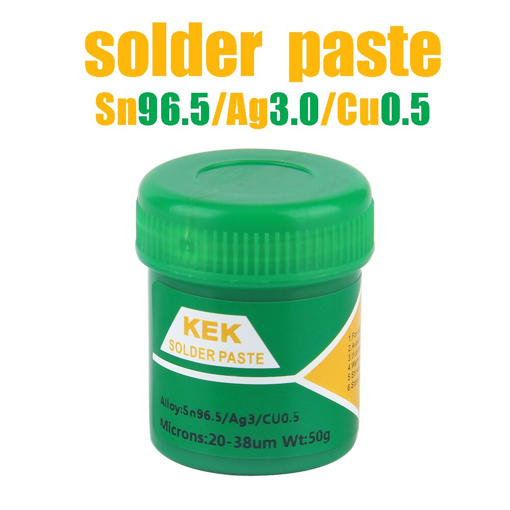 Solder Paste BGA Repair Tin Paste SMD Patch Vitalizer Welding Chip Repair Solder Paste: Sn96.5 Ag3.0 Cu0.5