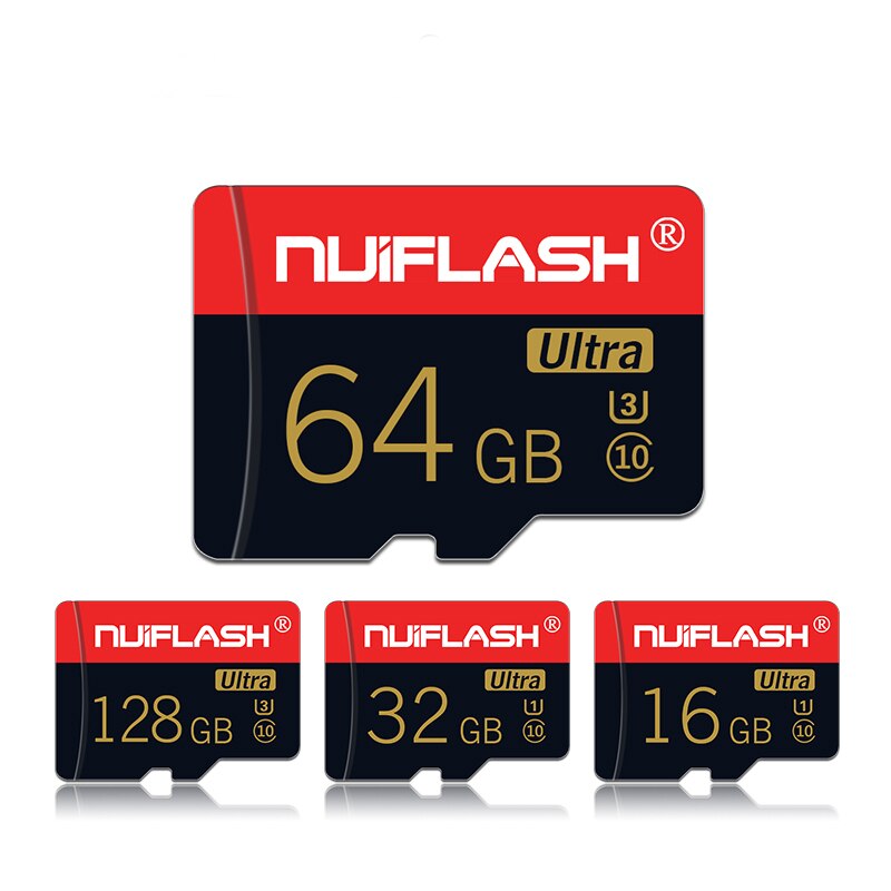 Nuiflash Memory Card 32 64 128 GB Micro SD 128GB 32GB 64GB 256GB 512GB Micro SD Card SD/TF Flash Card microSD carte for Phone