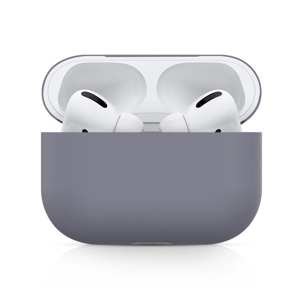 Étui Airpods Pro 3 sans fil Bluetooth, housse de protection pour apple: Lavender Grey