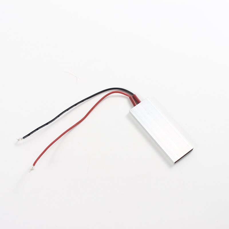 80x30mm 12V 24V 36V 48V 110V 220V PTC elemento calentador termostato constante termistor Sensor de calefacción de aire carcasa de aluminio 80*30mm