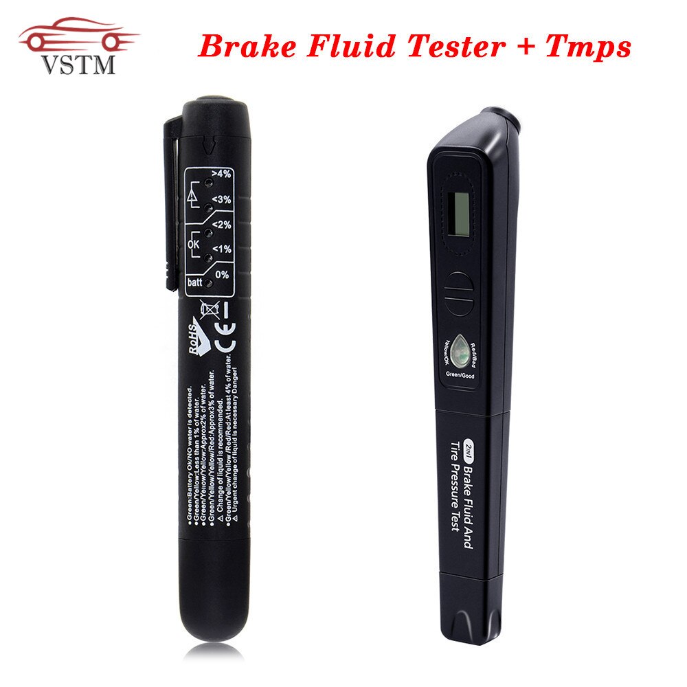 VSTM Oil Check Pen Universal Brake Fluid Tester Car Brake Liquid Digital Tester Vehicle Auto Automotive Testing Tool
