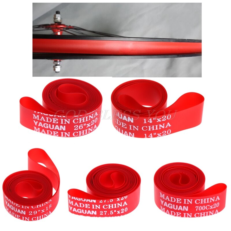 Edge Pad Lining High Pressure Bike Tube Internal With 26 Inch / 14 Inch/ 27.5 Inch /29 Inch Pieces Mat Tire Rim Ring 700C Ribbon