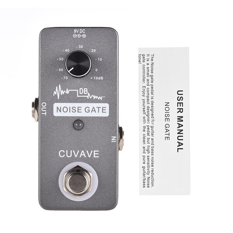 CUVAVE NOISE GATE Noise Reduction Guitar Effect Pedal Zinc Alloy Shell
